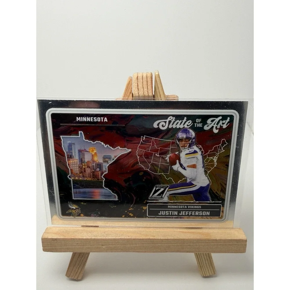 2024‎ Panini Zenith - State of the Art Justin Jefferson #16